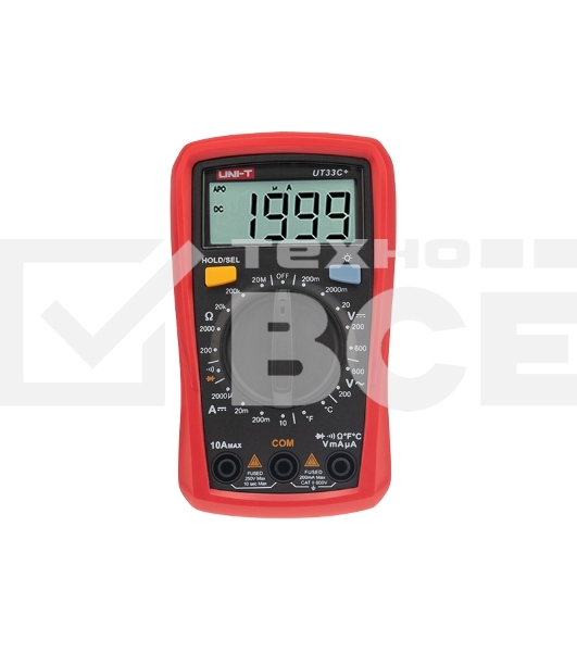 Портативный мультиметр UNI-T UT33C+