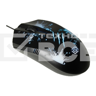 Мышь проводная Oklick 399M STIGMA черный, 1200 dpi, USB, кнопки - 3