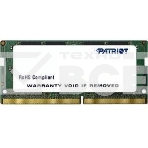 Оперативная память Patriot, DDR4, 16GB (1x16 GB), 2400 MHz, CL17, SO-DIMM, фото 1