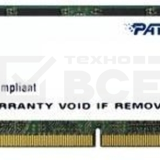 Оперативная память Patriot, DDR4, 16GB (1x16 GB), 2400 MHz, CL17, SO-DIMM
