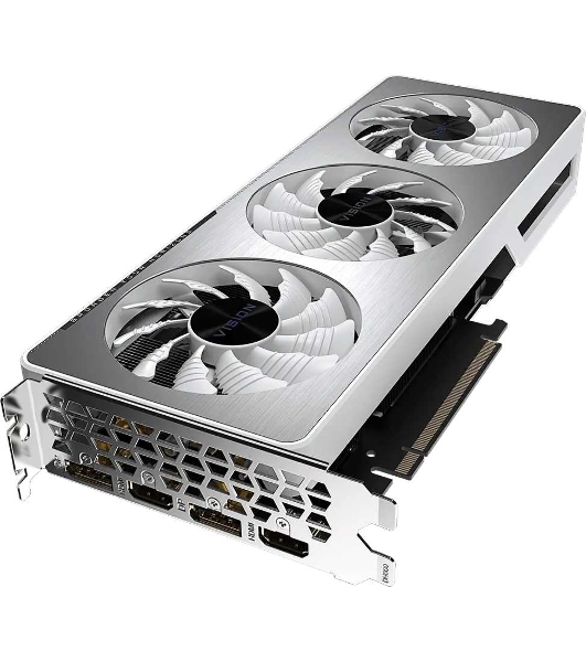 Видеокарта Gigabyte N3060VISIONOC-12GD LHR PCIE16 12288Mb 192 GDDR6 1837/15000 HDMIx2 DPx2 HDCP