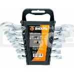 Набор рожковых ключей 6 шт. 6 - 17 73/6/5/3 ВИХРЬ, фото2