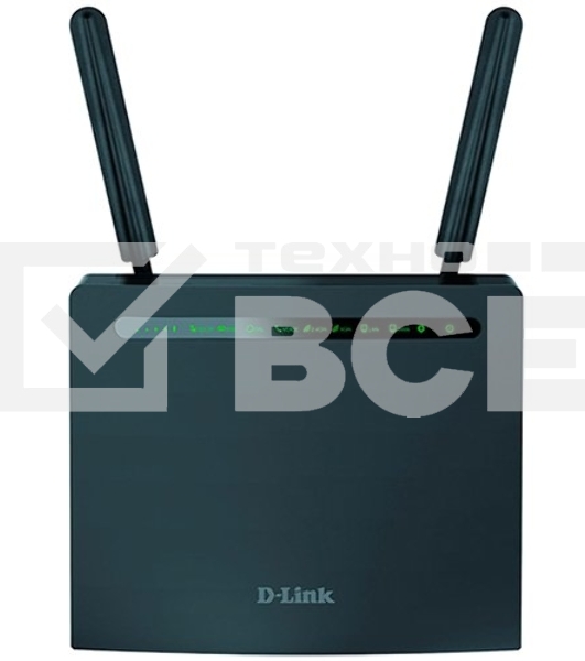 Беспроводной двухдиапазонный маршрутизатор/роутер D-Link DWR-980/4HDA1E AC1200 с поддержкой 4G LTE и VDSL2, с портами Gigabit Ethernet и 2 FXS-