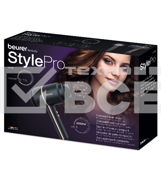 Фен Beurer HC35 2000Вт черный