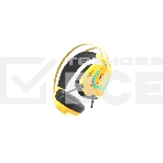 Гарнитура игровая проводная Dareu EH732 Yellow (желтый), подключение USB, подсветка RGB, фото3