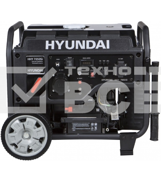 Электрогенератор бензиновый инверторный Hyundai HHY 7050Si, 5.5 кВт, 69 дБ, 50 кг