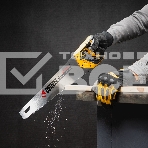 Ножовка по дереву Denzel 400 мм, 9 TPI, зуб 3D, двухкомпонентная рукоятка, фото 1