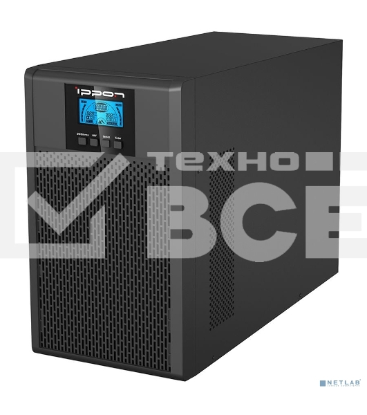 Источник бесперебойного питания Ippon Innova G2 3000 2700Вт 3000ВА черный