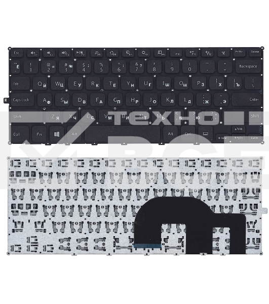 Клавиатура для ноутбука Dell Inspiron 11-3137 черная