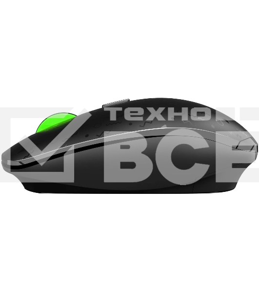 Мышь беспроводная Acer OMR307 черный, 1600 dpi, радиоканал, USB, кнопки - 4