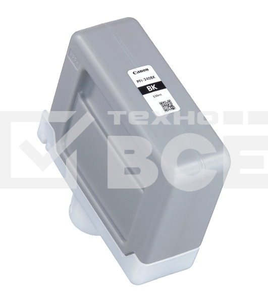 Картридж Canon PFI-340BK BLACK черный (330 мл) для Canon imagePROGRAF TZ-30000