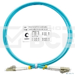 Шнур оптический Cabeus FOP-50-LC-LC-1.5m duplex LC-LC 50/125 мм OM3 1,5м LSZH, фото 1