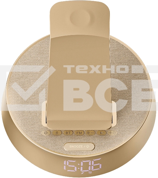 Портативная колонка BBK BTA1110 золотистый 10W 2.0 BT 10м 1800mAh