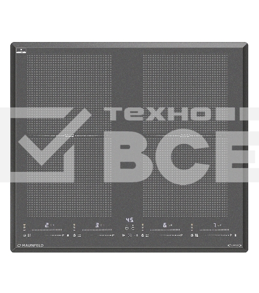 Индукционная варочная панель Maunfeld CVI594SF2DGR Inverter
