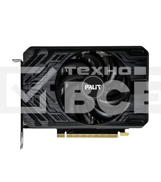 Видеокарта Palit RTX4060TI STORMX NVIDIA GeForce RTX 4060TI 8192Mb PCI-E 4.0 128 GDDR6 2535/9000 HDMIx1 DPx3 HDCP Ret
