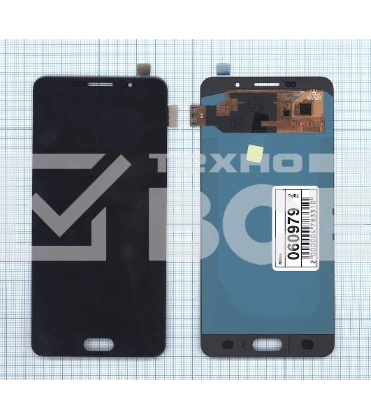 Дисплей для Samsung Galaxy A7 (2016) SM-A710F OLED черный