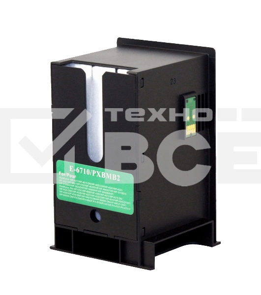 Контейнер для отработанных чернил NV Print NV-T6710 (NV-C13T671000) для Epson WorkForce Pro WF-M5690DWF, WF-M5190DW, 4015DN, 4025DW, 4095DN, 4515DN, 4525DNF, 4535DWF, 4595DNF, 5110DW, 5620DWF совместимый