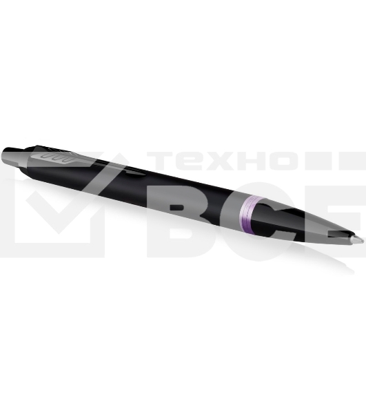 Ручка шариковая Parker IM Vibrant Rings K315 (CW2172951) Amethyst Purple PVD M син. черн. подар.кор.