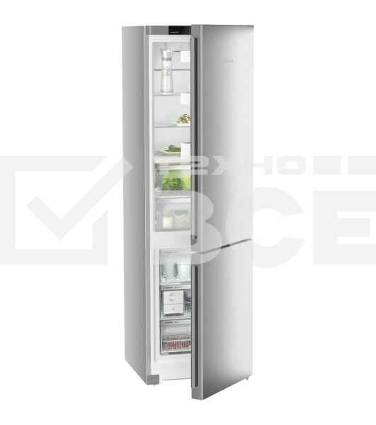 Холодильник Liebherr CBNsfc 572i-22 001 серебристый двухкамерный 172/94л морозилка снизу, No Frost