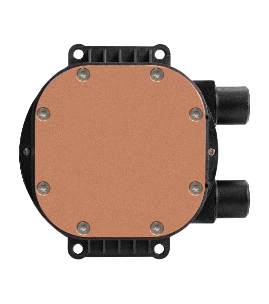 Комплект жидкостного охлаждения ExeGate BlackWater-120V3.PWM.RGb (RGb подсветка, LGA2066/2011/1366/1150/1151/1155/1156/1200/1700/1851/AM4/AM5/FM1/FM2/FM2+/AM2/AM2+/AM3/AM3+, TDP 150W, Fan 120мм 4pin PWM 600-1800RPM Hydro bearing, помпа 3pin 2700RPM, макс. шум 37db, с термопастой, на винтах, черный, Color Box)