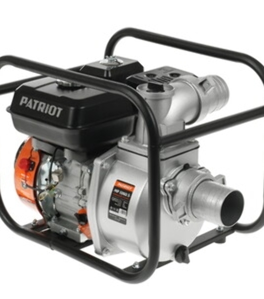 Мотопомпа Patriot MP 3060 S 335101430 Двиг. 4-т, АИ-92, 196сс, 6.5 л.с., самовсас., макс.производит.60 м/ч (1000 л/м), макс.глуб.всас.8 м., макс.нап.30 м., диам.патруб.3', бак 3,5 л, вес 25