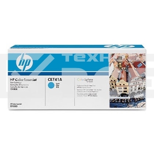 Картридж лазерный HP CE741A голубой Color LJ CP5225 (7300стр.)