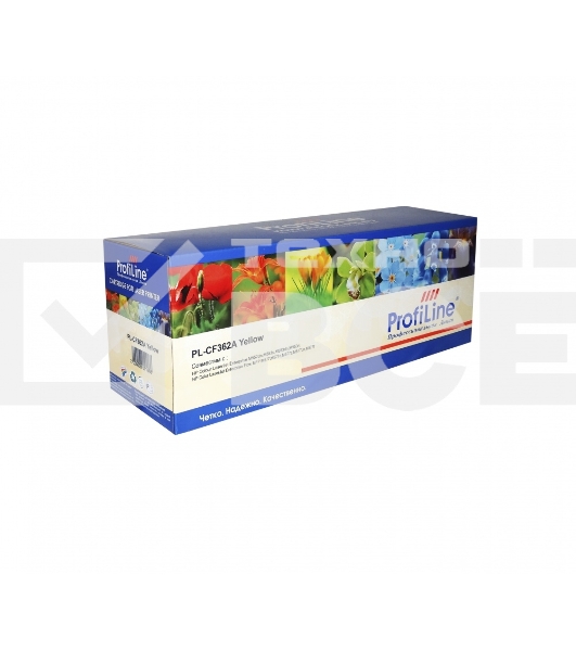 Картридж лазерный PL-CF362A №508A для принтеров HP CLJ Enterprise M552dn/M553dn/M553n/M553x 5000 копий Yellow ProfiLine