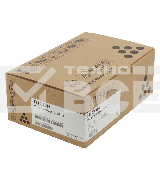 Картридж лазерный Ricoh SP 311LE черный для SP 311DN/311DNw/311SFN/311SFNw 2000 стр.