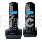 Телефон беспроводной (DECT) Panasonic KX-TG1612RUH (серый) {Доп трубка в комплекте,АОН, Caller ID,12 мелодий звонка,поиск трубки}, фото2