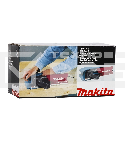Ленточная шлифовальная машина Makita 9910 650Вт (ширина ленты 76мм)