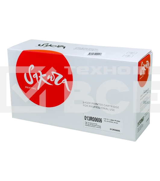 Картридж лазерный Sakura 013R00606 для Xerox WC_PE120/WC_PE120I, черный, 5000 к.