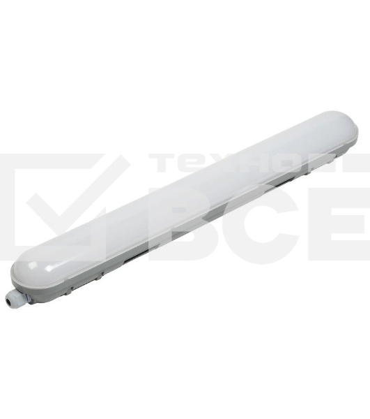 Светильник ДСП Iek LDSP0-1305-18-6500-K01 1305 18Вт 6500К IP65 600мм серый пластик размер 600х88х76 мм, аналог ЛСП-2х18Вт