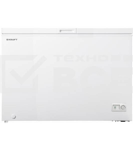 Морозильный ларь Kraft BD(W)-365QX, белый, 340л