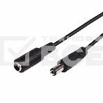 Удлинитель кабеля питания гнездо-штекер Rexant (2,1х5,5 мм) 1,5 м, фото 1