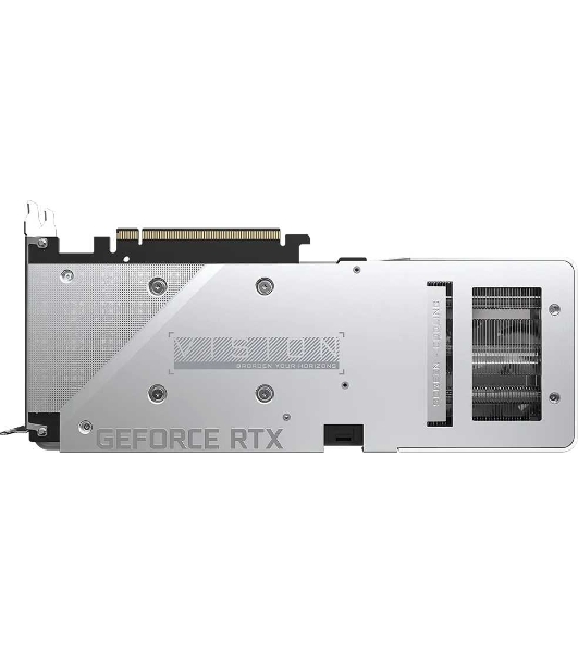 Видеокарта Gigabyte N3060VISIONOC-12GD LHR PCIE16 12288Mb 192 GDDR6 1837/15000 HDMIx2 DPx2 HDCP