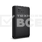 Внешний HDD 2.5' Western Digital Elements Portable, 5TB, USB 3.2 Gen 1 Type-A, 5400 rpm, черный, фото4