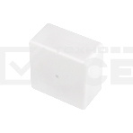 Коробка распаячная ОУ для кабель-канала 100х100х50 мм, белая, IP40 Rexant, фото 1