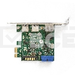 Контроллер ExeGate EX290278RUS EXE-362 PCI-E 2.0, 2*USB3.0 ext + 1*USB3.0 int + LAN UTP 1000Mbps, разъем доп.питания (OEM), фото4