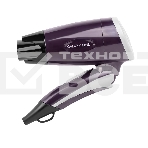 Фен для волос Galaxy Line GL 4338, фиолетовый,1200 Вт, 2 скорости потока воздуха, складная ручка, насадка-концентратор, подвесная петля, длина шнура питания 170 см, фото2