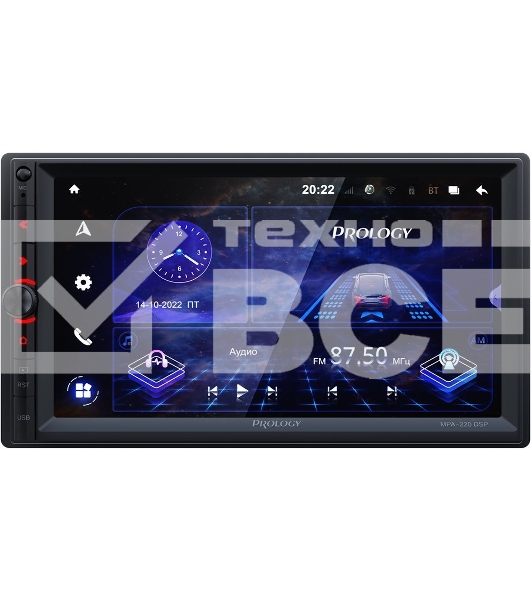 Автомагнитола Prology MPA-220 DSP 2DIN 4x55Вт
