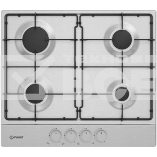 Газовая варочная поверхность Indesit THPM 641 IX/I нержавеющая сталь