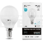 Лампа светодиодная LED 6Вт E14 220В 4100К Elementary шар 53126 Gauss, фото3