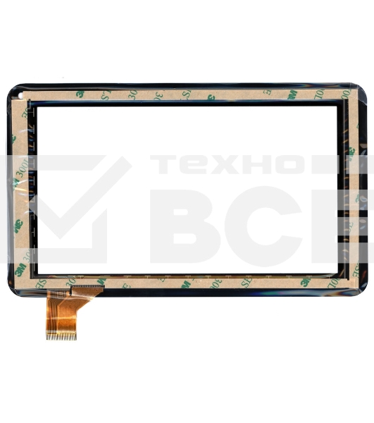 Сенсорное стекло (тачскрин) для Digma iDj7n (30 pin), черное