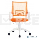 Кресло компьютерное Бюрократ CH-W695NLT TW-38-3 TW-96-1 оранжевый, сетка/ткань, крестовина пластик, пластик белый, фото11