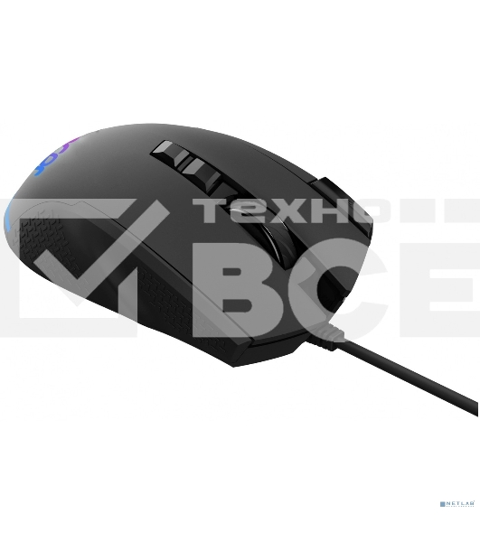 Мышь проводная Acer OMW180 черный, 6400 dpi, USB, кнопки - 9