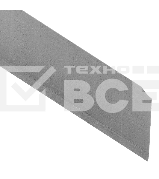 Лезвия Denzel 18 мм, сталь SK5 - 0,6 мм, усиленные, 5 шт.