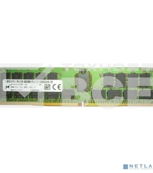Оперативная память Micron DDR4 RDIMM 32GB 2Rx4 2933 MHz ECC Registered