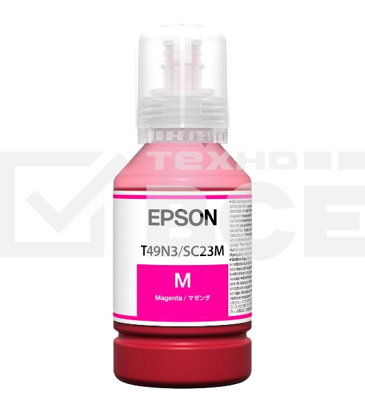 Контейнер с пурпурными чернилами Epson T49N3 для SC-F500