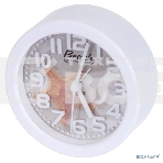 Часы-будильник Perfeo Quartz 'PF-TC-013', круглые диам. 10,5 см, звезда, фото 1