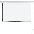 Экран с электроприводом Lumien LEC-100118 Eco Control 137x192 см (раб. область 104х186 см) (84') Matte White, верх.кайма 30 см, черная кайма по периметру 16:9, фото3